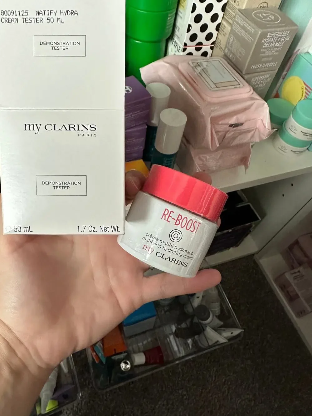 My Clarins RE-BOOST hydra-energizing cream